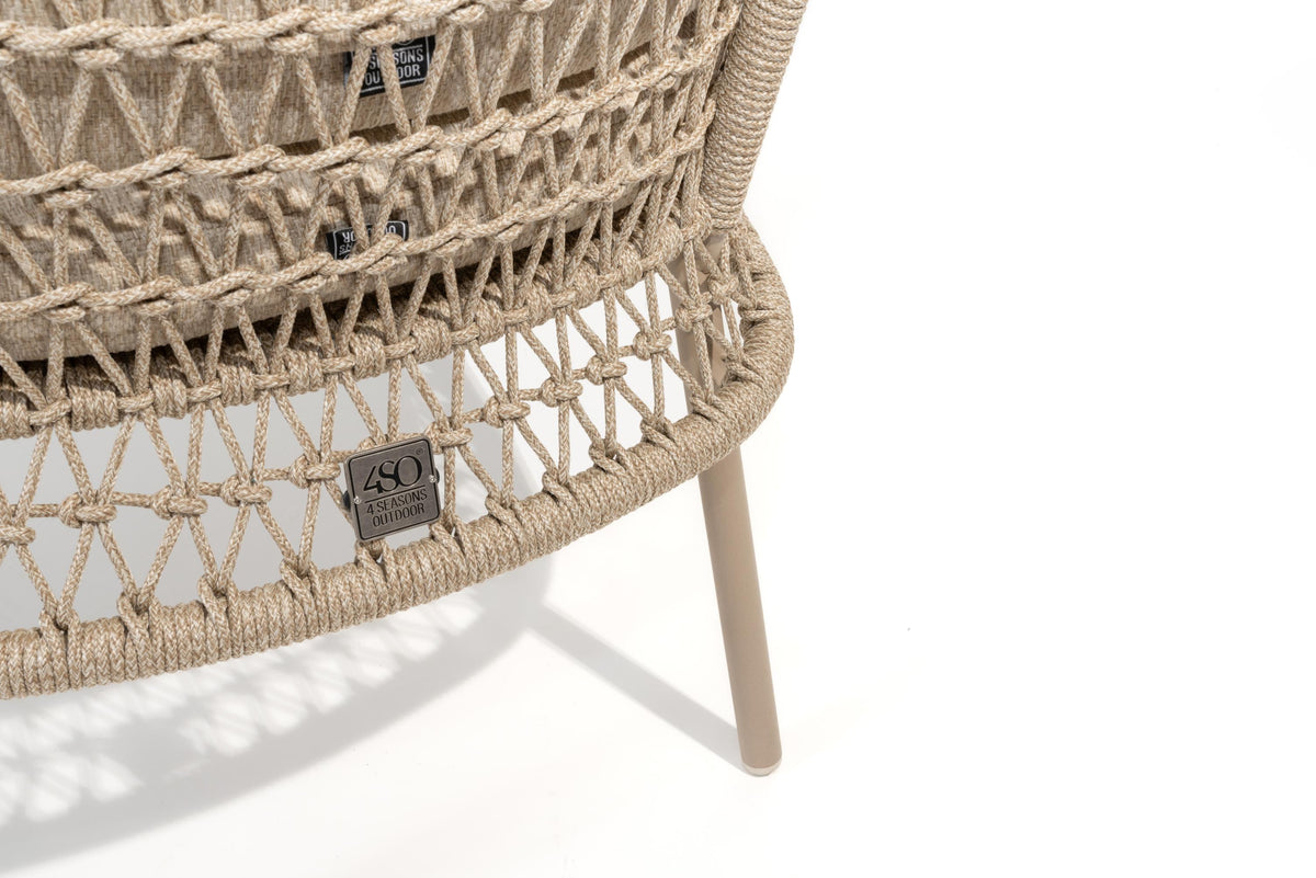 4 Seasons Outdoor Puccini 2 Seat - CPT60cm Round Ceramic Bistro Table