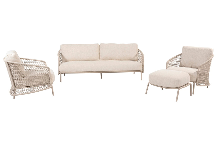 4 Seasons Outdoor Puccini Living 3 Seater Bench