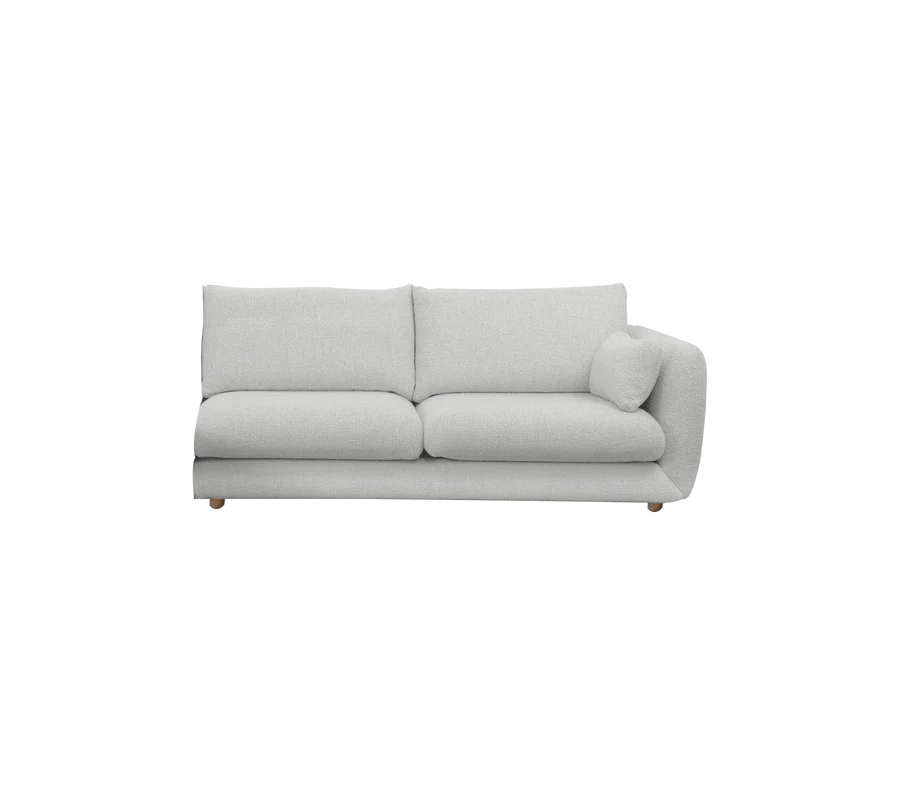 Cane-line Bloom 2-Seater Sofa Left Module with Teak Legs