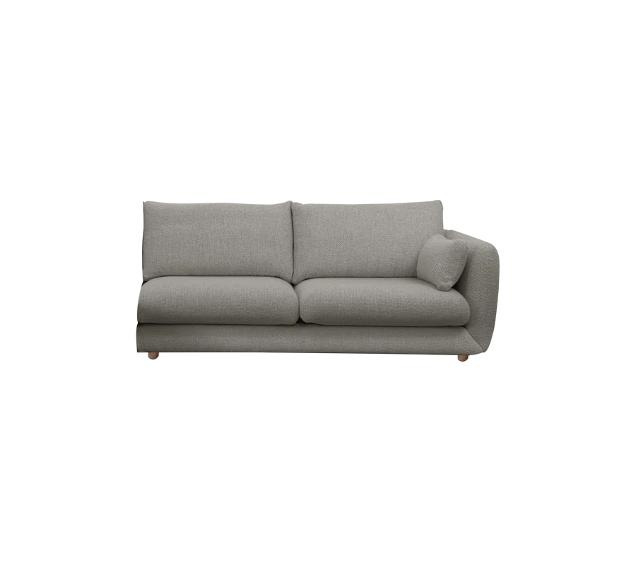 Cane-line Bloom 2-Seater Sofa Left Module with Teak Legs