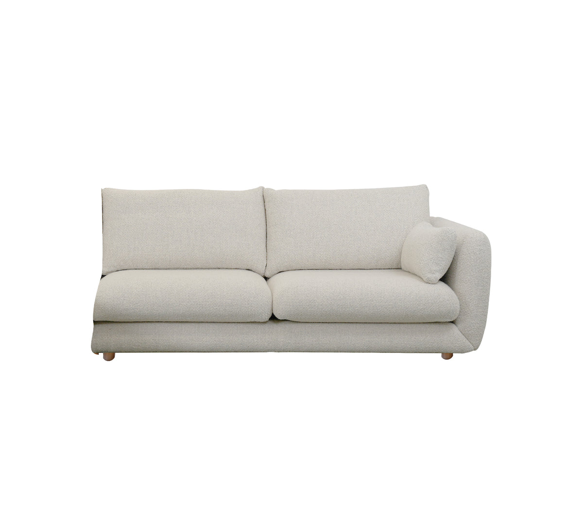 Cane-line Bloom 2-Seater Sofa Left Module with Teak Legs