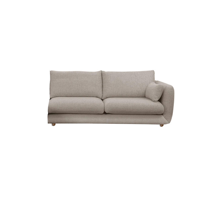 Cane-line Bloom 2-Seater Sofa Left Module with Teak Legs