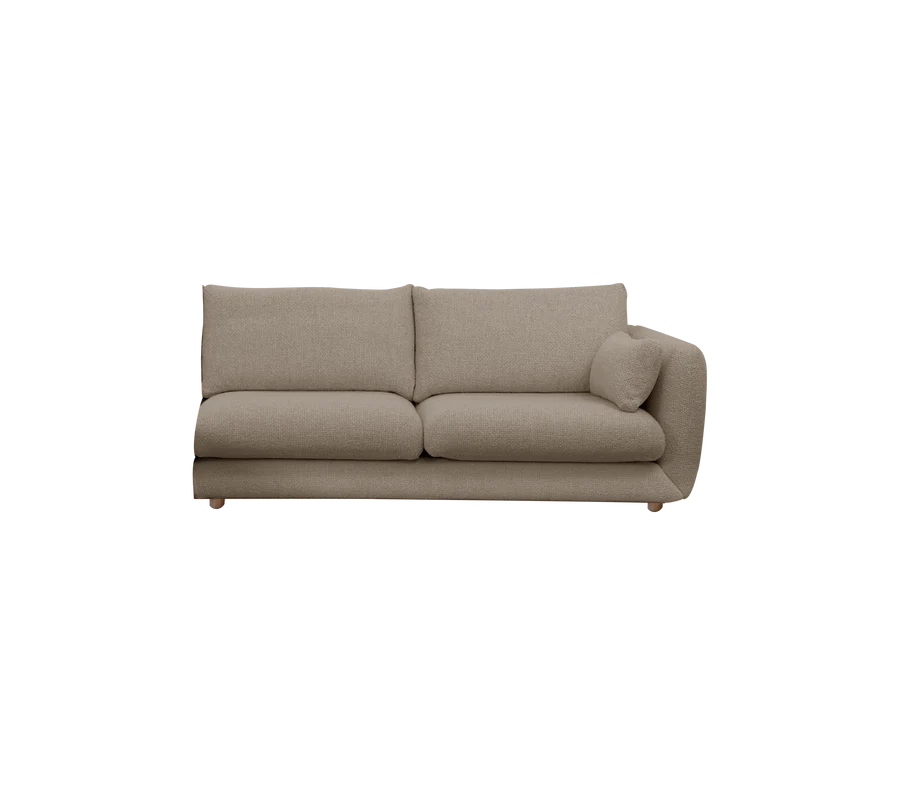 Cane-line Bloom 2-Seater Sofa Left Module with Teak Legs