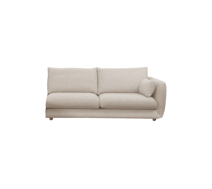 Cane-line Bloom 2-Seater Sofa Left Module with Teak Legs