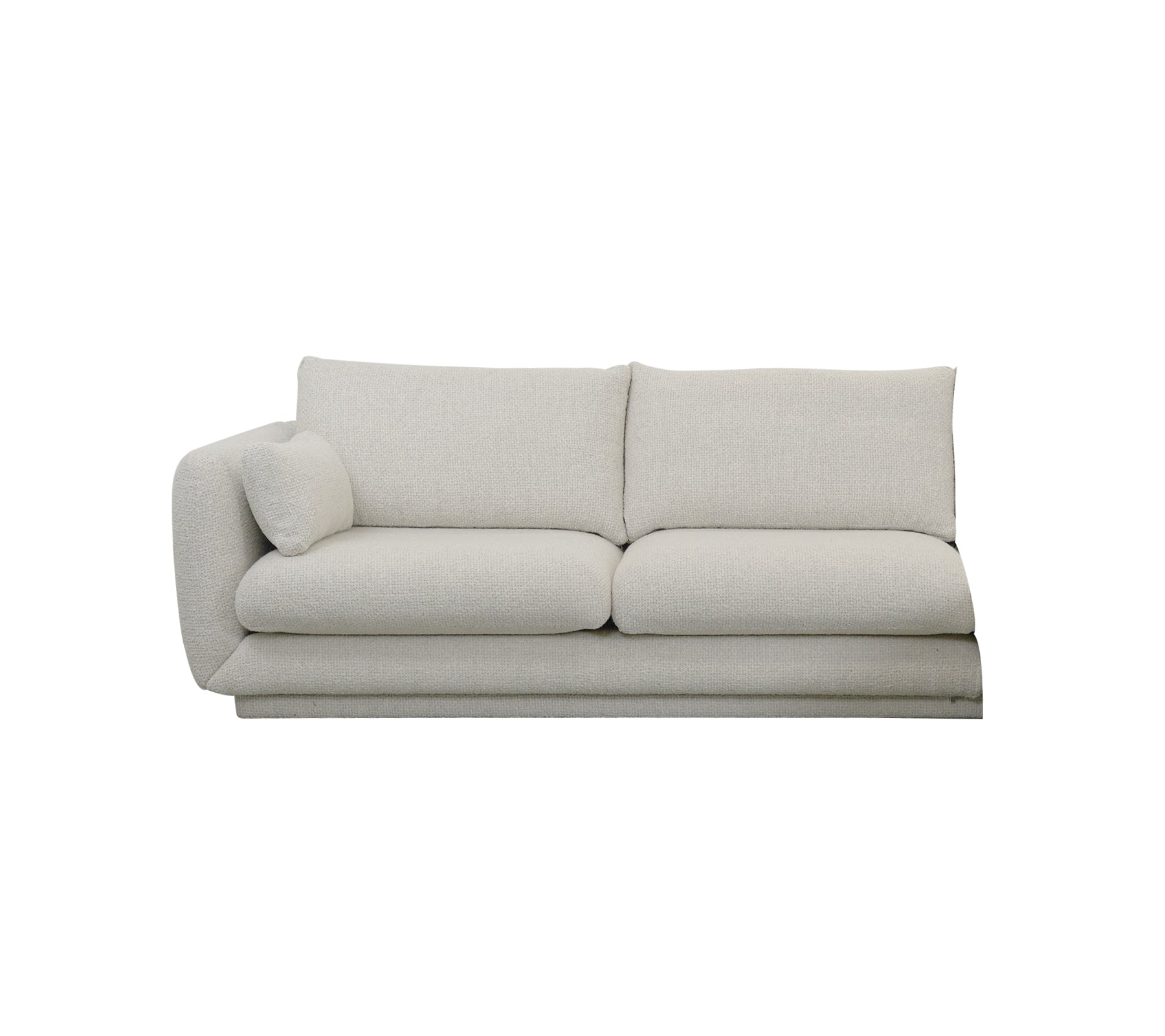 Cane-line Bloom 2-Seater Sofa Right Module with Plinth