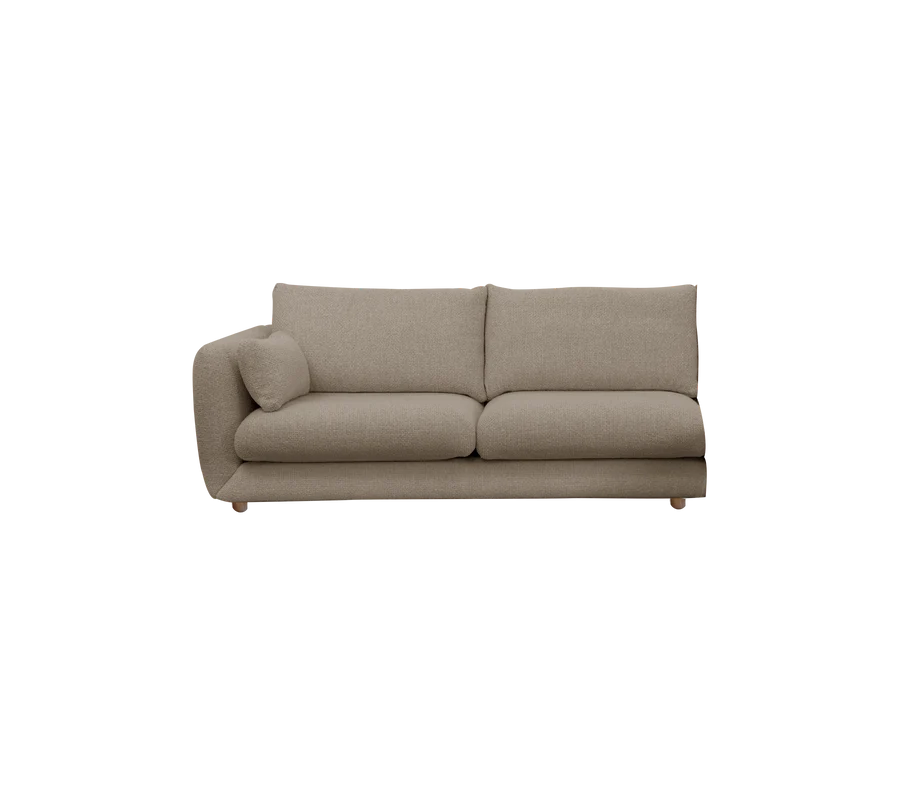 Cane-line Bloom 2-Seater Sofa Right Module with Teak Legs