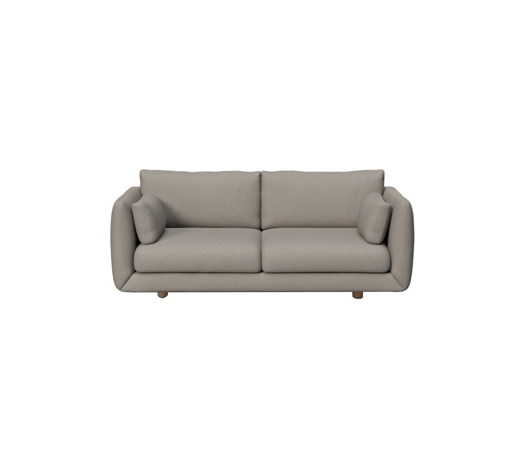 Cane-line Bloom 2-Seater Sofa with Teak Legs