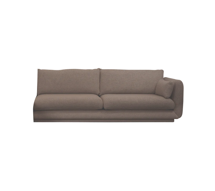 Cane-line Bloom 3- Seater Sofa Left Module with Plinth