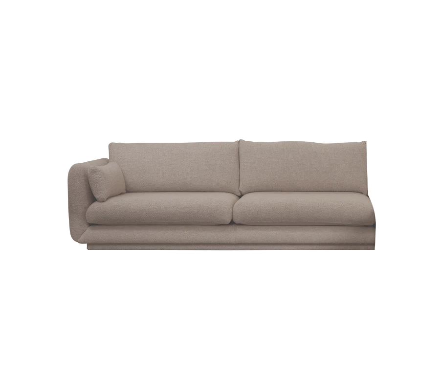 Cane-line Bloom 3- Seater Sofa Right Module with Plinth
