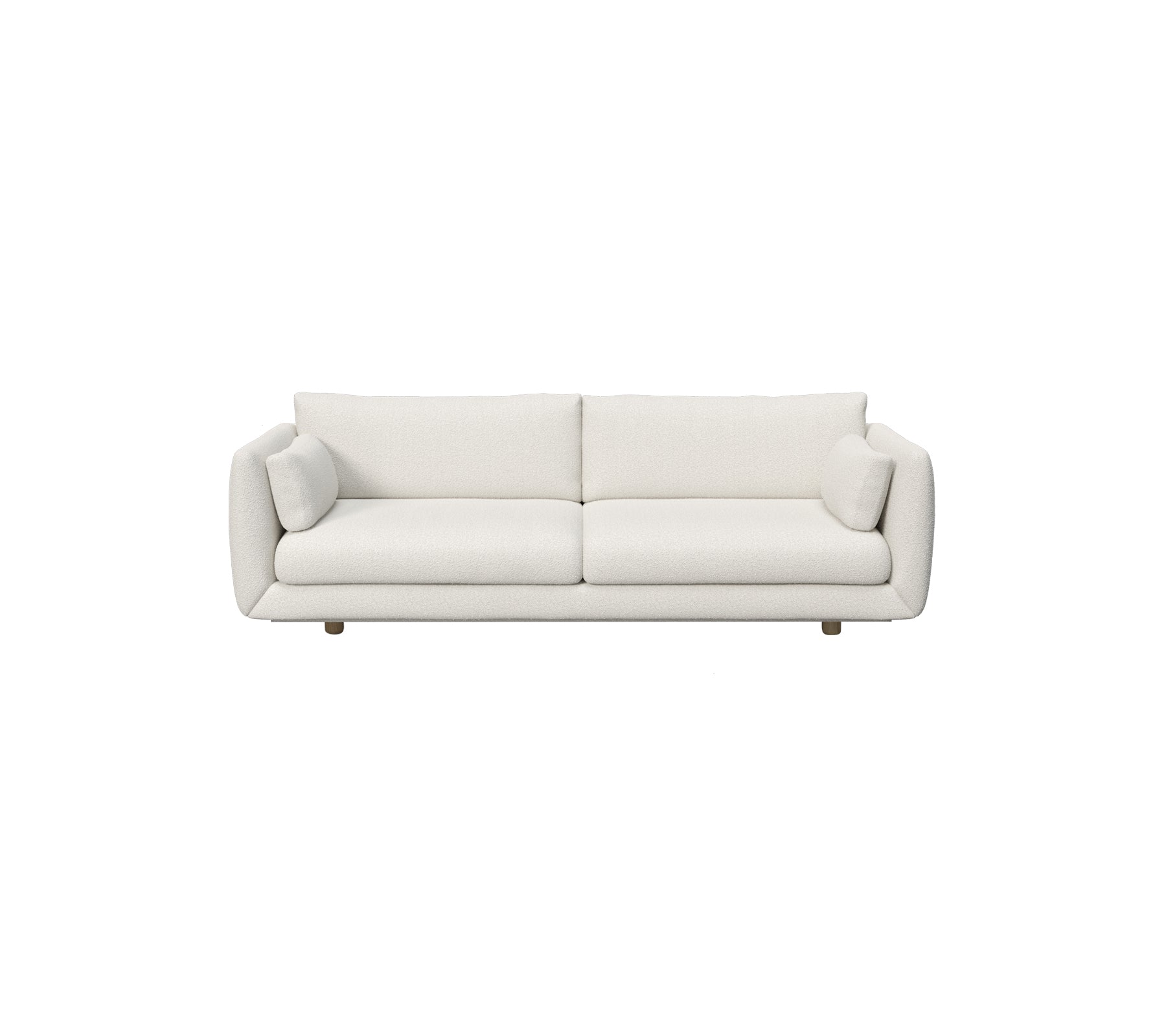 Cane-line Bloom 3-Seater Sofa with Teak Legs
