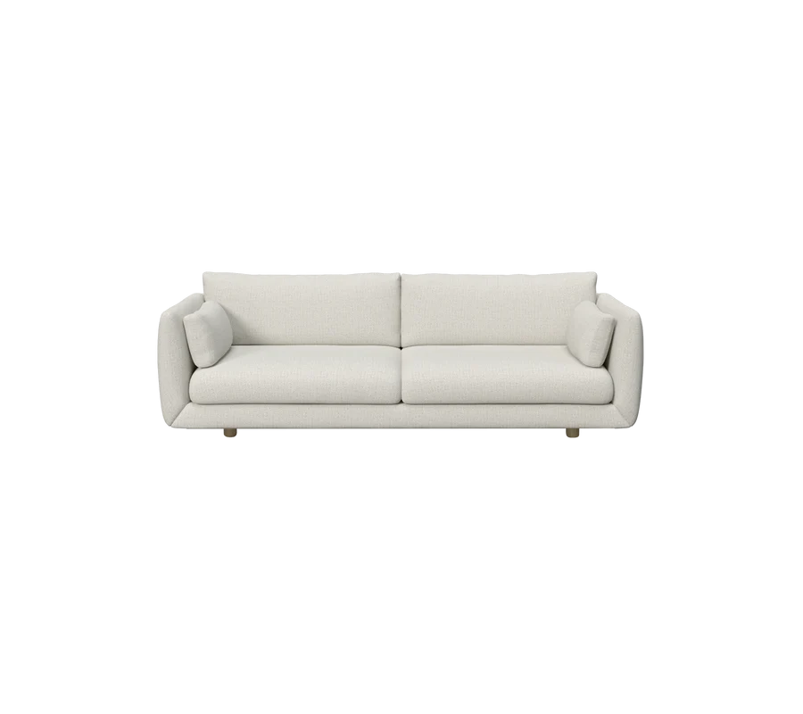 Cane-line Bloom 3-Seater Sofa with Teak Legs