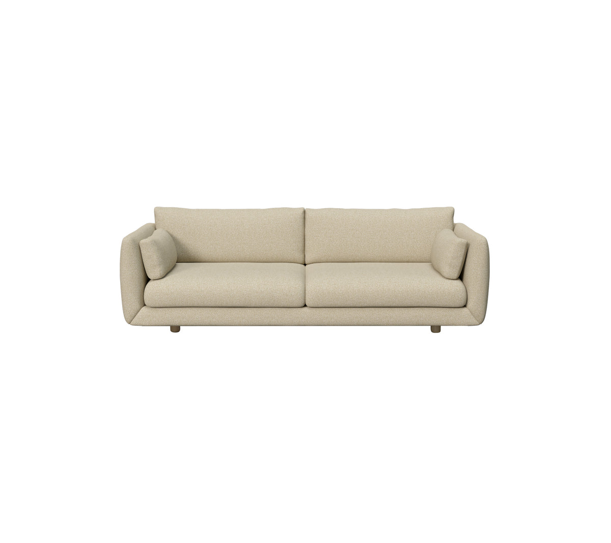 Cane-line Bloom 3-Seater Sofa with Teak Legs
