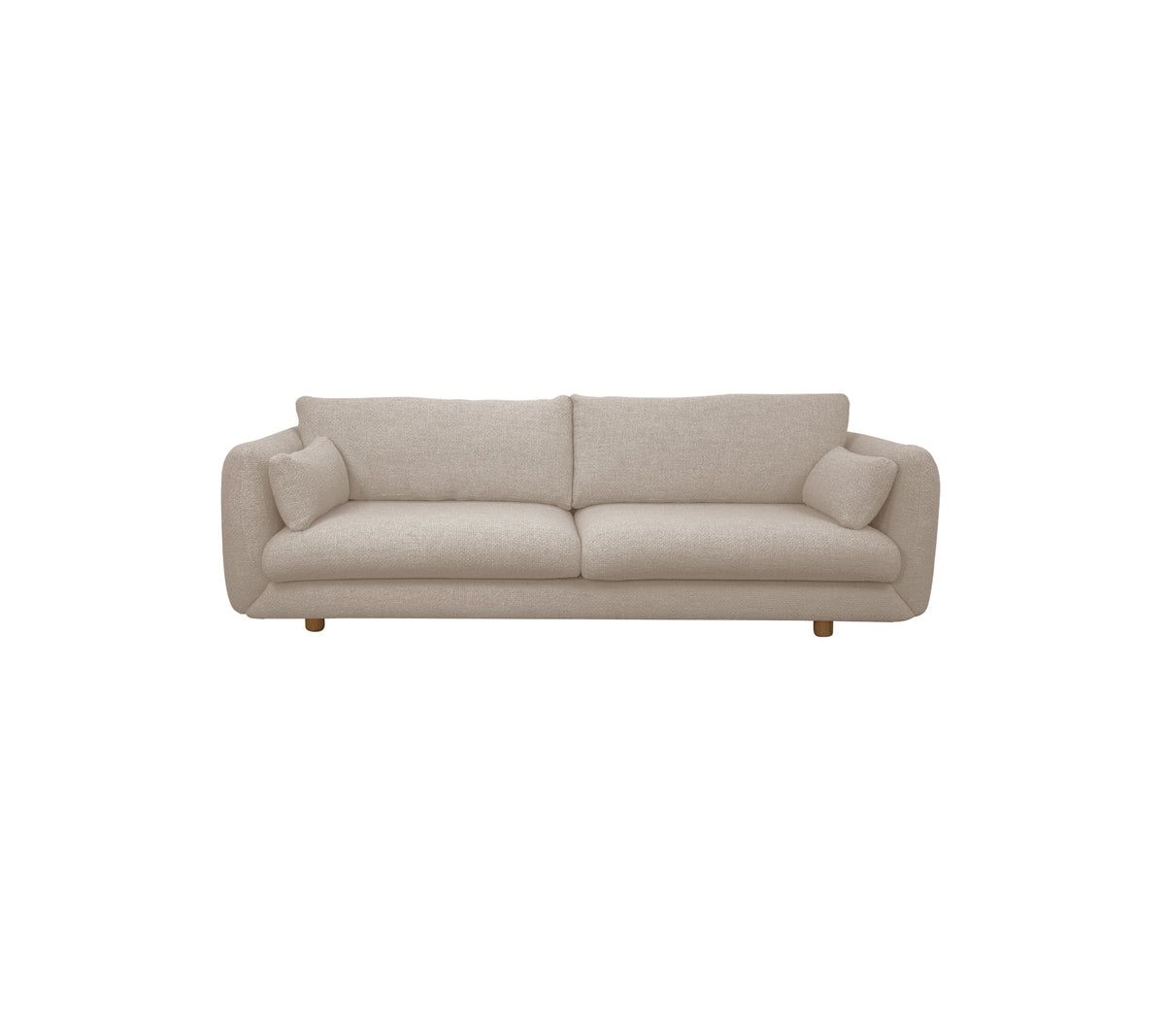 Cane-line Bloom 3-Seater Sofa with Teak Legs