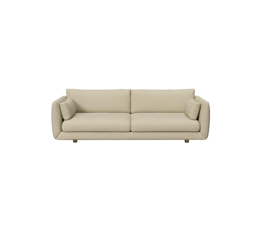 Cane-line Bloom 3-Seater Sofa with Teak Legs