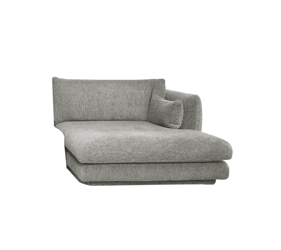 Cane-line Bloom Chaise Longue Sofa module Left/Right with Plinth