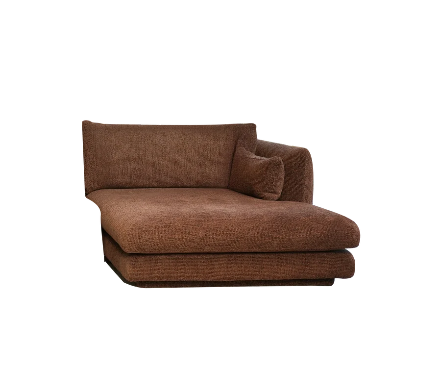 Cane-line Bloom Chaise Longue Sofa module Left/Right with Plinth