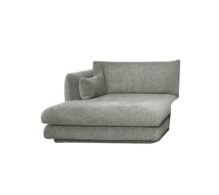 Cane-line Bloom Chaise Longue Sofa module Left/Right with Plinth