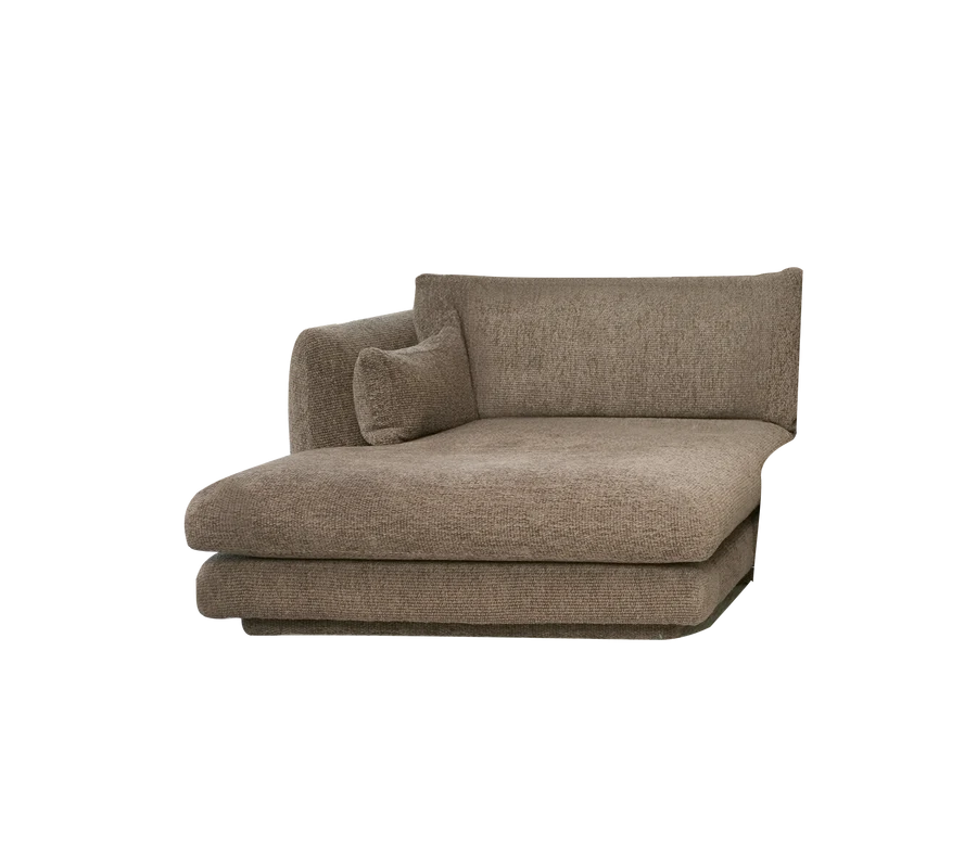 Cane-line Bloom Chaise Longue Sofa module Left/Right with Plinth