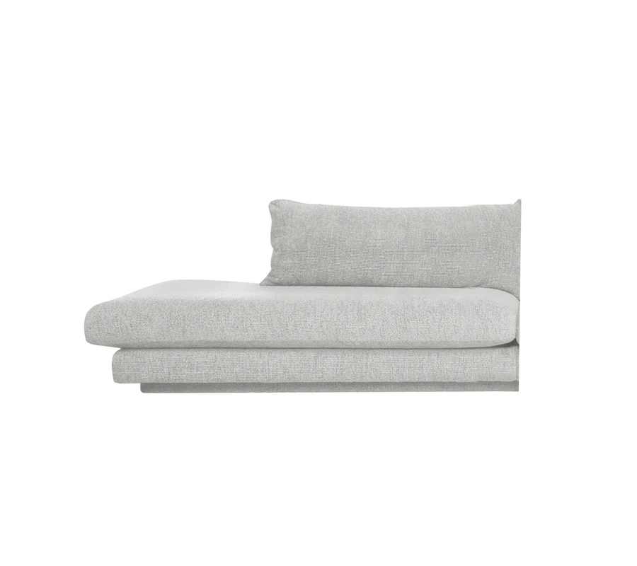 Cane-line Bloom Open-End sofa module left/right with plinth