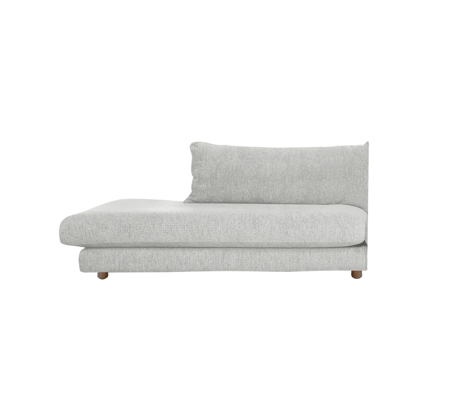 Cane-line Bloom Open-End sofa Module Right with Teak Legs