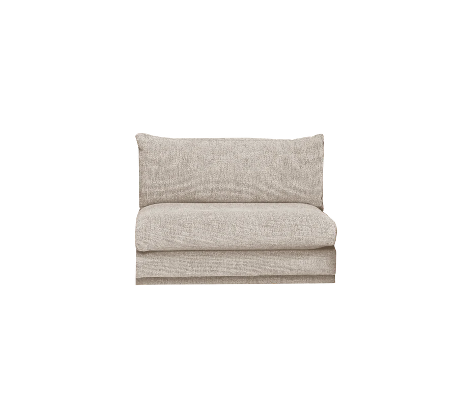Cane-line Bloom single sofa module with plinth