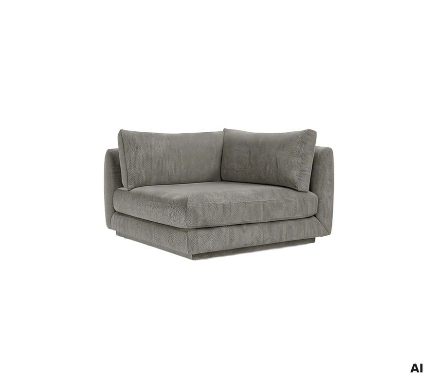 Cane-line Bloom Corner Sofa Module with Plinth