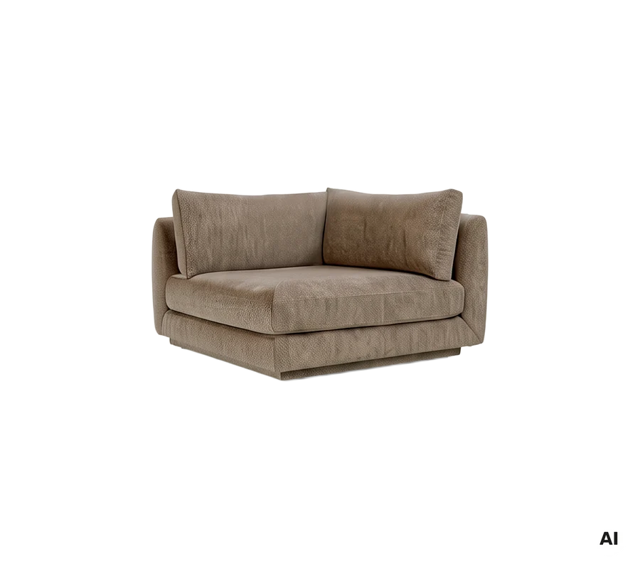 Cane-line Bloom Corner Sofa Module with Plinth