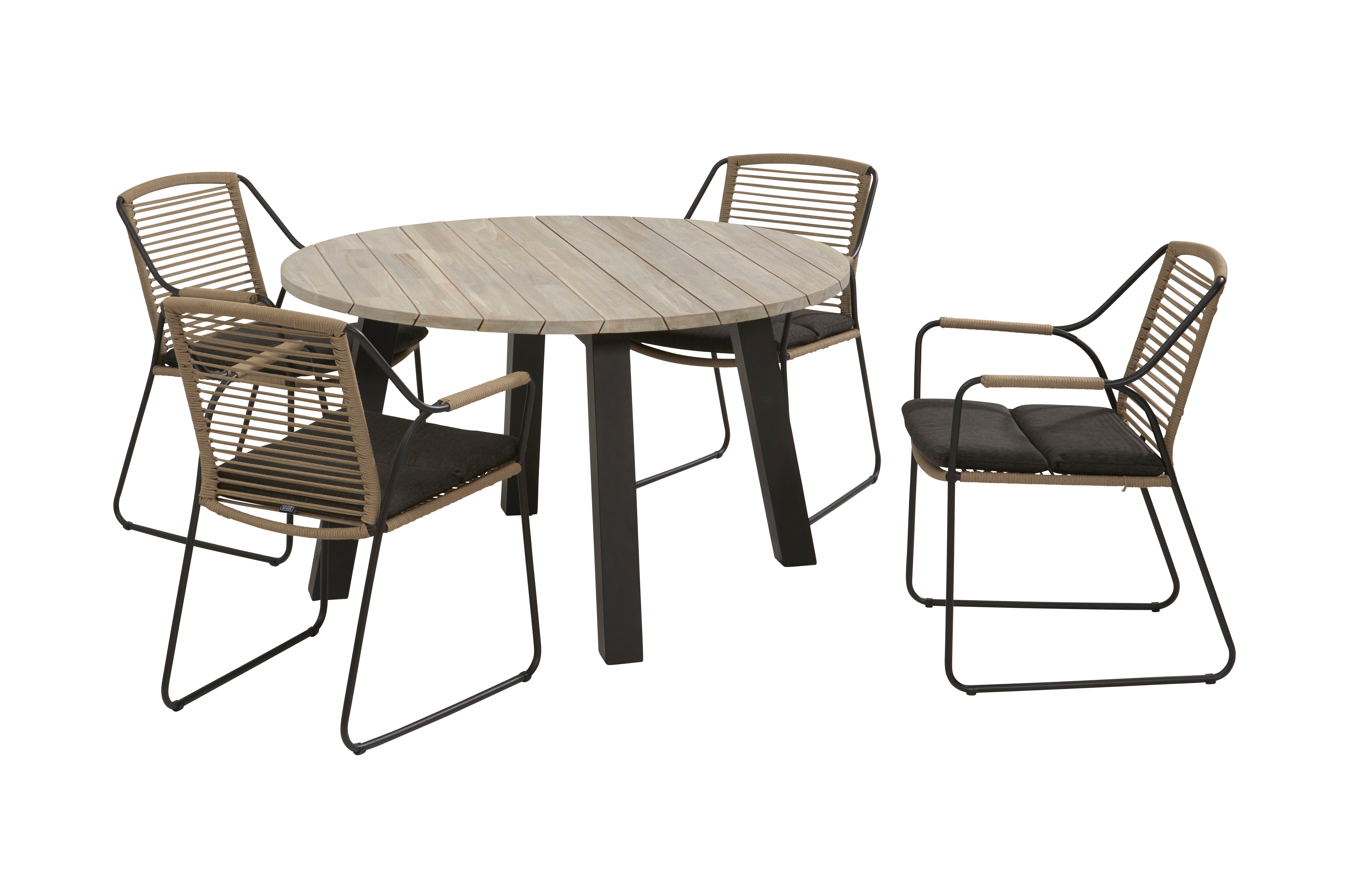 4 Seasons Outdoor Scandic 4 Seat dining