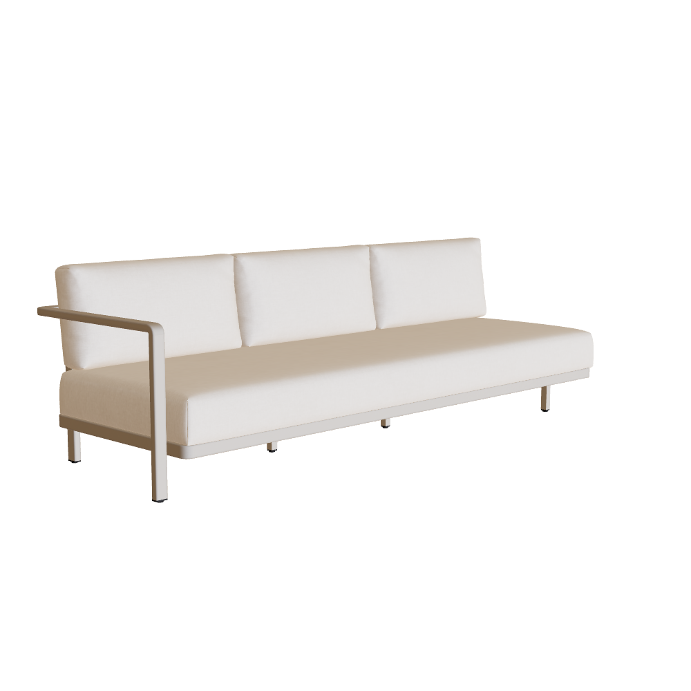 Royal Botania Alura Lounge 3 Seater With Right Armrest