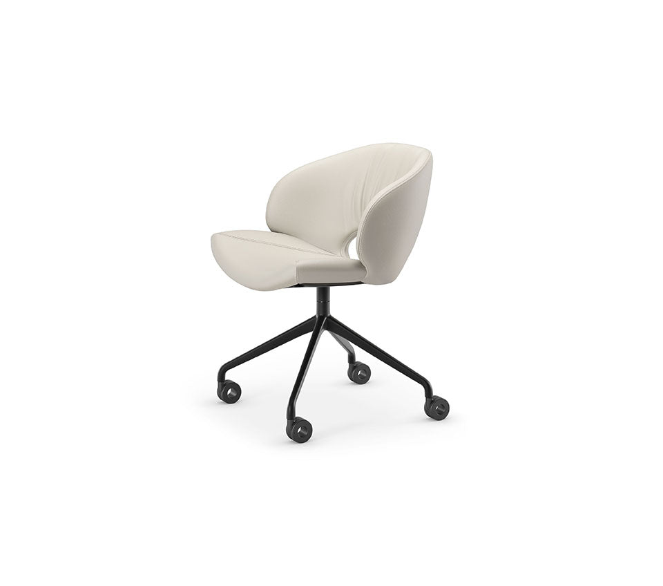 Cattelan Italia Miranda Wheels Swivel Office Armchair