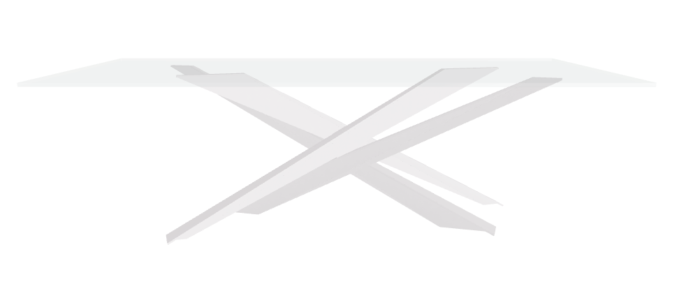 Cattelan Italia Lancer Glass Dining Table