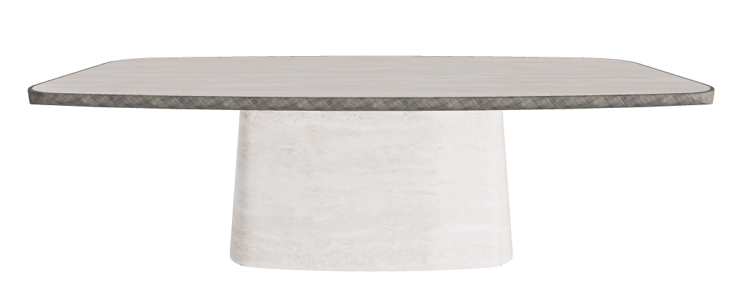 Cattelan Italia Napoleon Keramik Premium Barrel-Shaped Dining Table