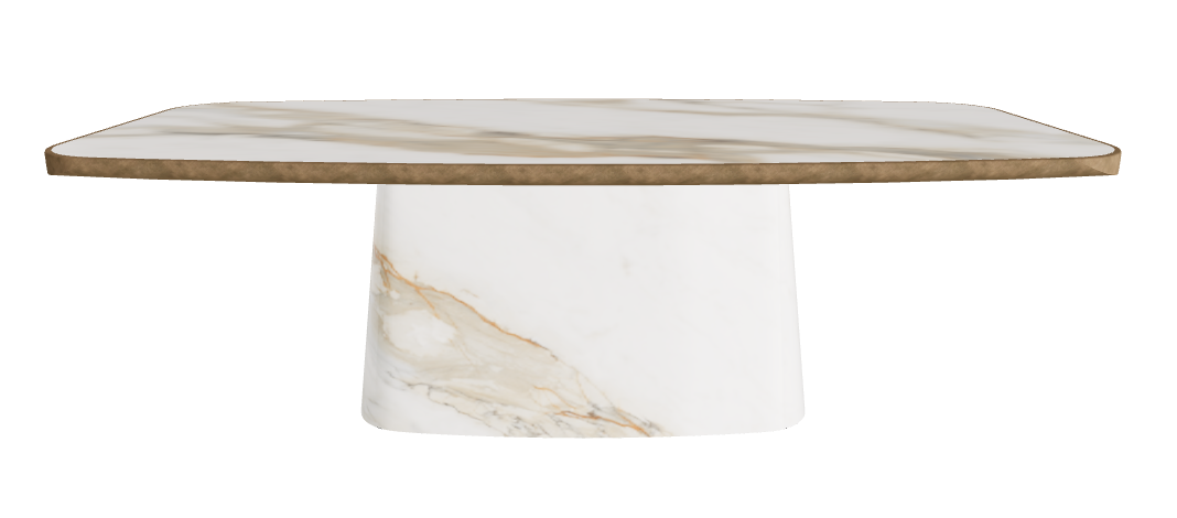 Cattelan Italia Napoleon Keramik Premium Barrel-Shaped Dining Table