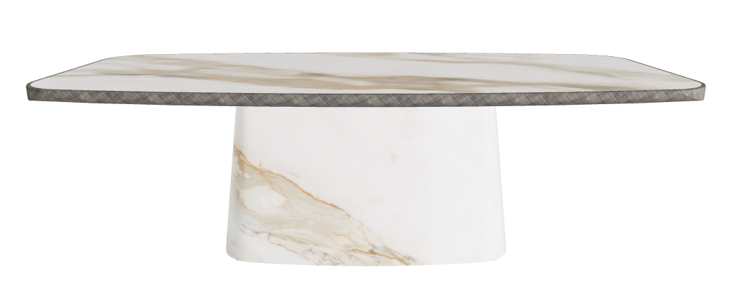 Cattelan Italia Napoleon Keramik Premium Barrel-Shaped Dining Table