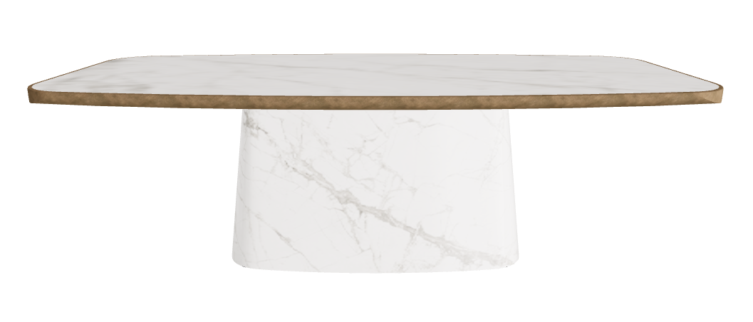 Cattelan Italia Napoleon Keramik Premium Barrel-Shaped Dining Table