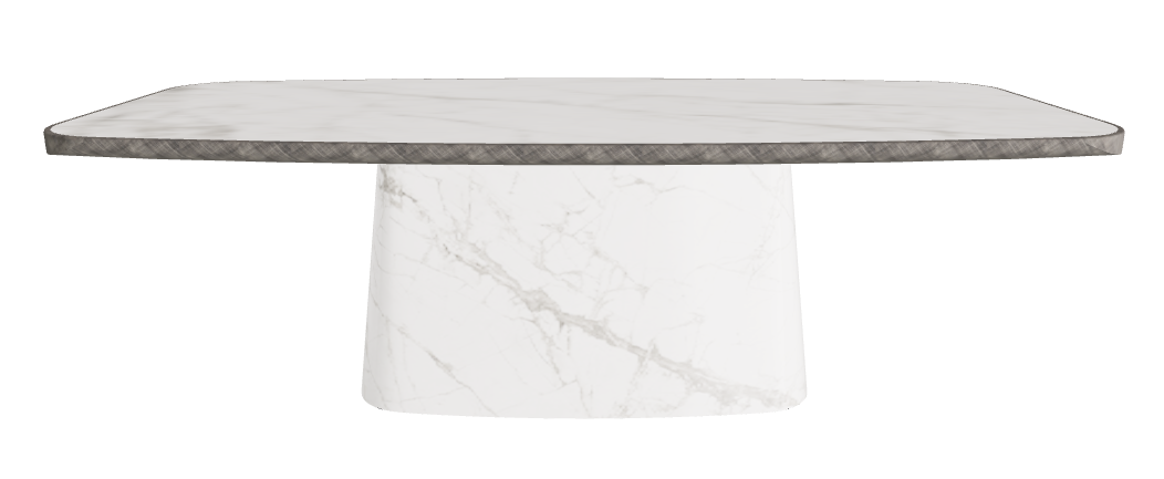 Cattelan Italia Napoleon Keramik Premium Barrel-Shaped Dining Table