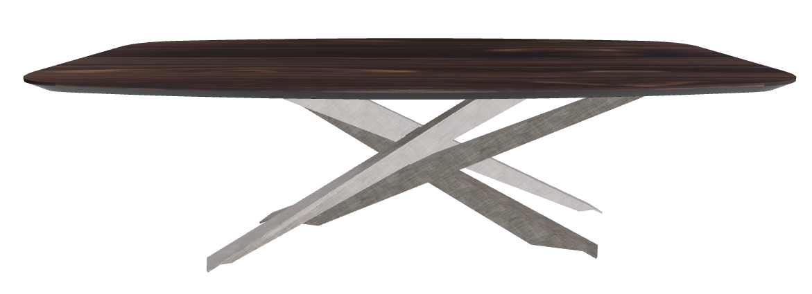 Cattelan Italia Lancer Wood Barrel-Shaped Dining Table
