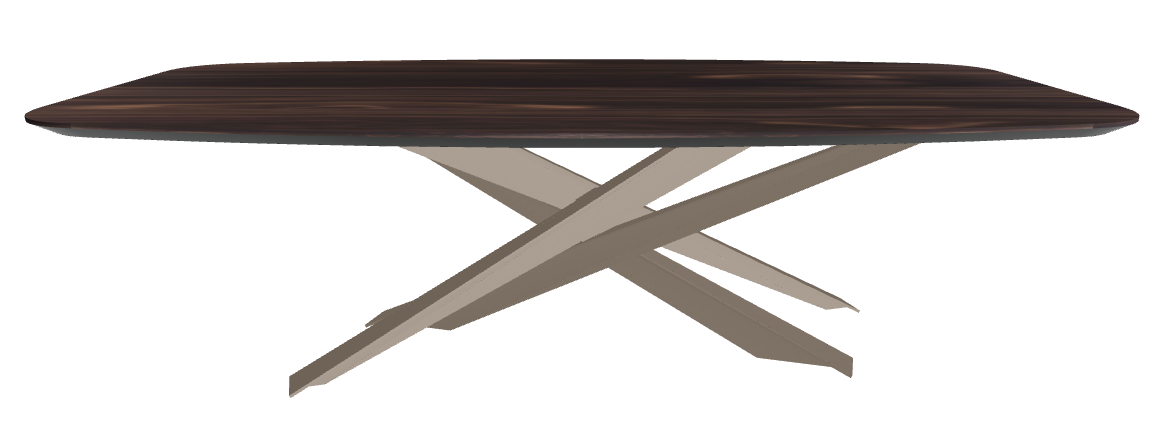 Cattelan Italia Lancer Wood Barrel-Shaped Dining Table