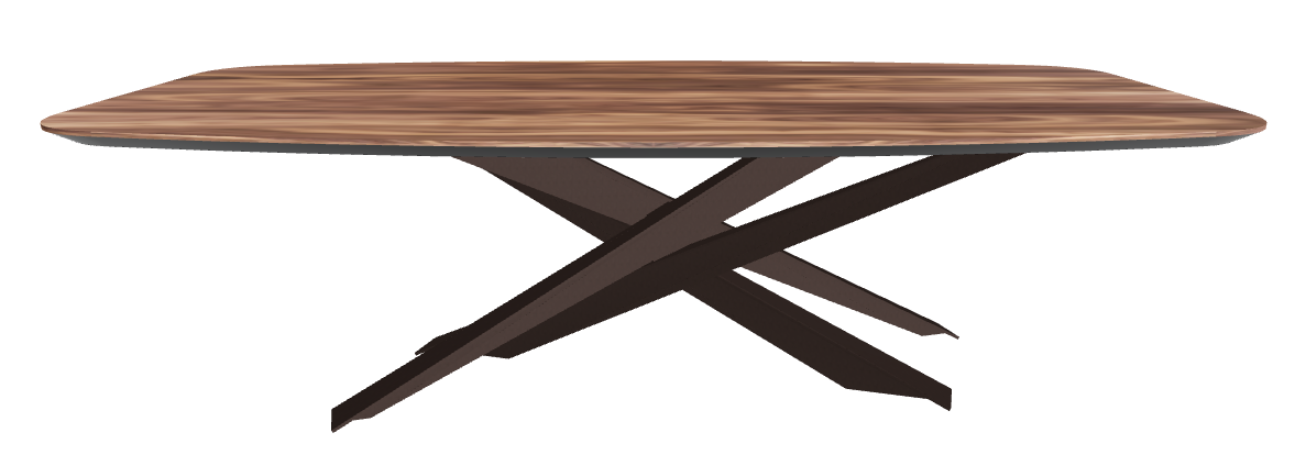 Cattelan Italia Lancer Wood Barrel-Shaped Dining Table