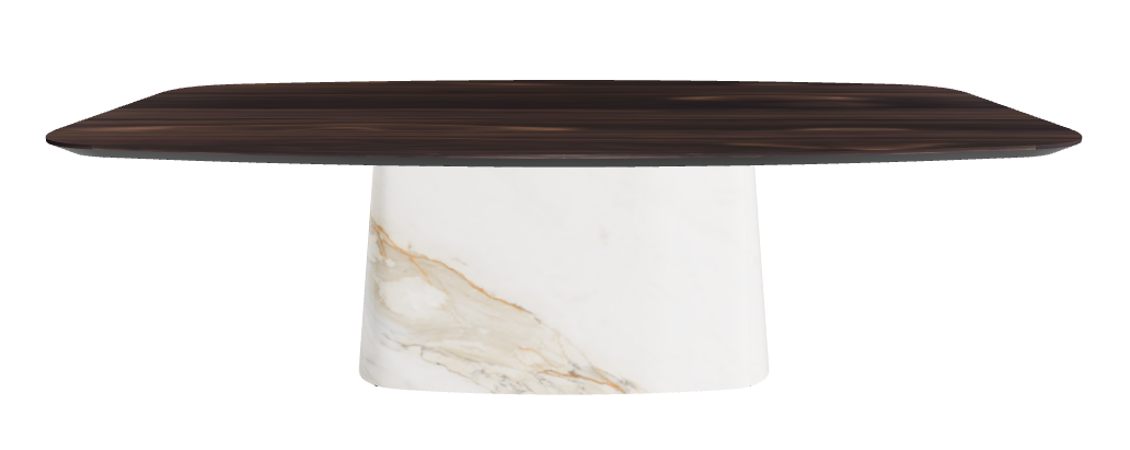 Cattelan Italia Napoleon Wood Barrel-Shaped Dining Table