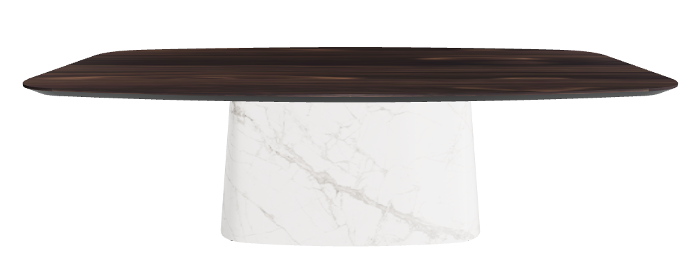 Cattelan Italia Napoleon Wood Barrel-Shaped Dining Table