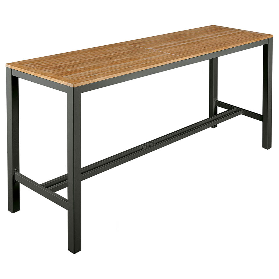 Barlow Tyrie Aura High Dining Table 200 Rectangular