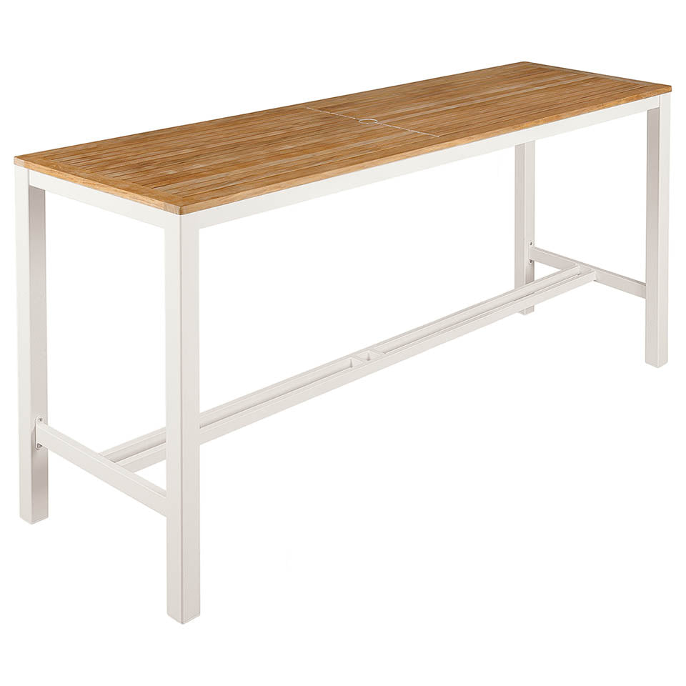 Barlow Tyrie Aura High Dining Table 200 Rectangular