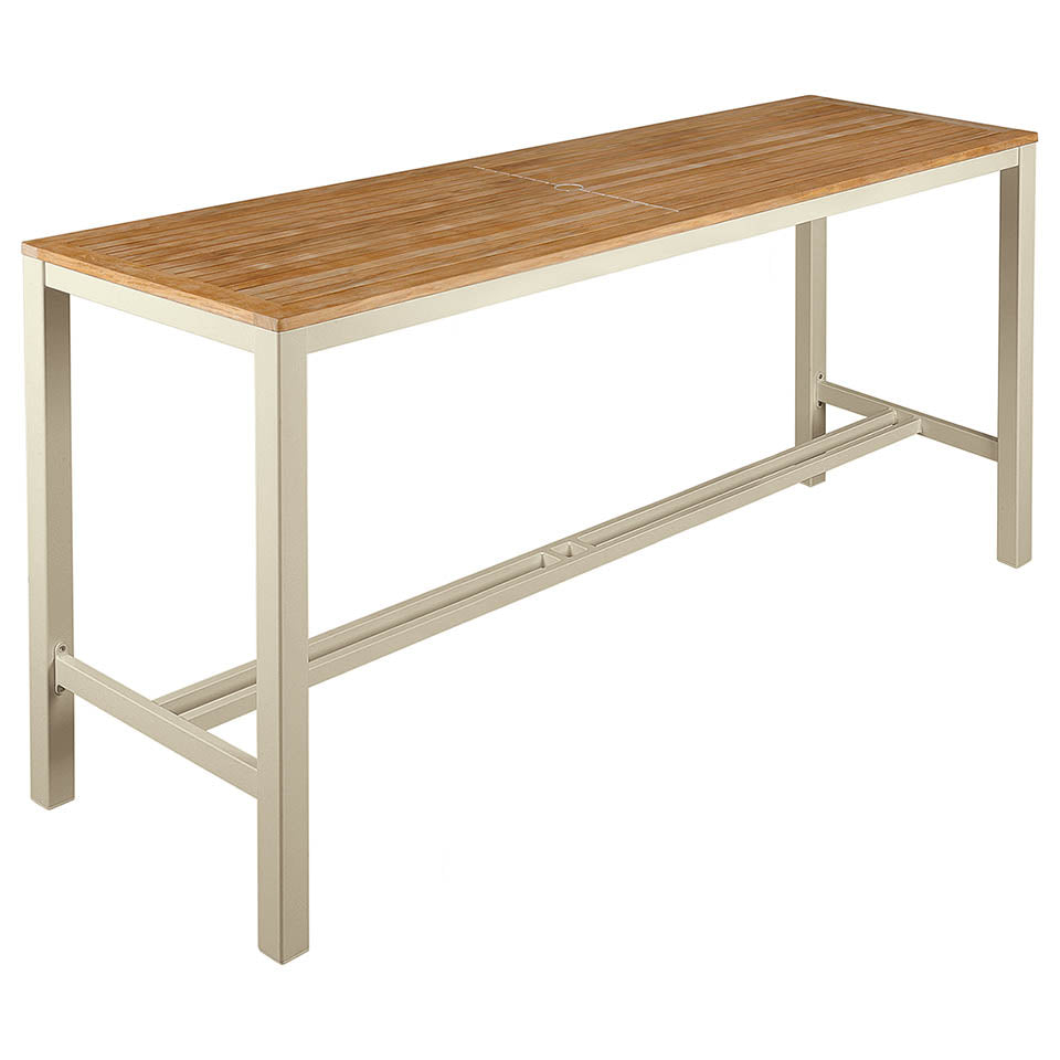 Barlow Tyrie Aura High Dining Table 200 Rectangular