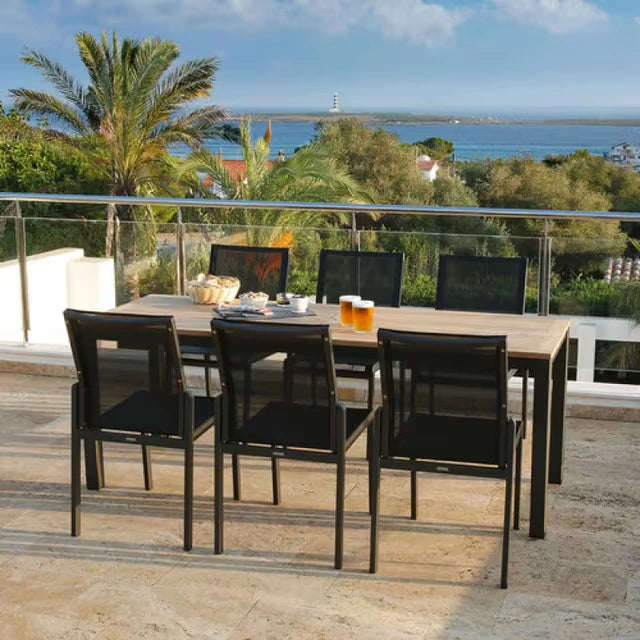 Barlow Tyrie Aura Narrow Dining Narrow Table 200 Rectangular