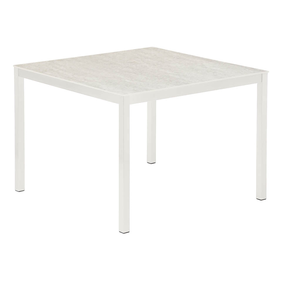 Barlow Tyrie Equinox Dining Table 100 Square - Powder Coated