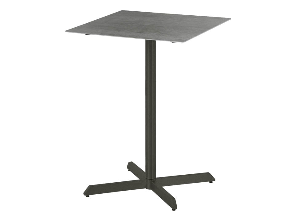 Equinox High Dining High Dining Pedestal Table 70 Square - Powder coated