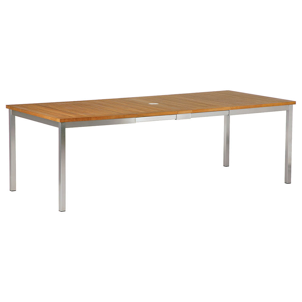 Barlow Tyrie Equinox Dining Extending Table 230 Rectangular Teak Top