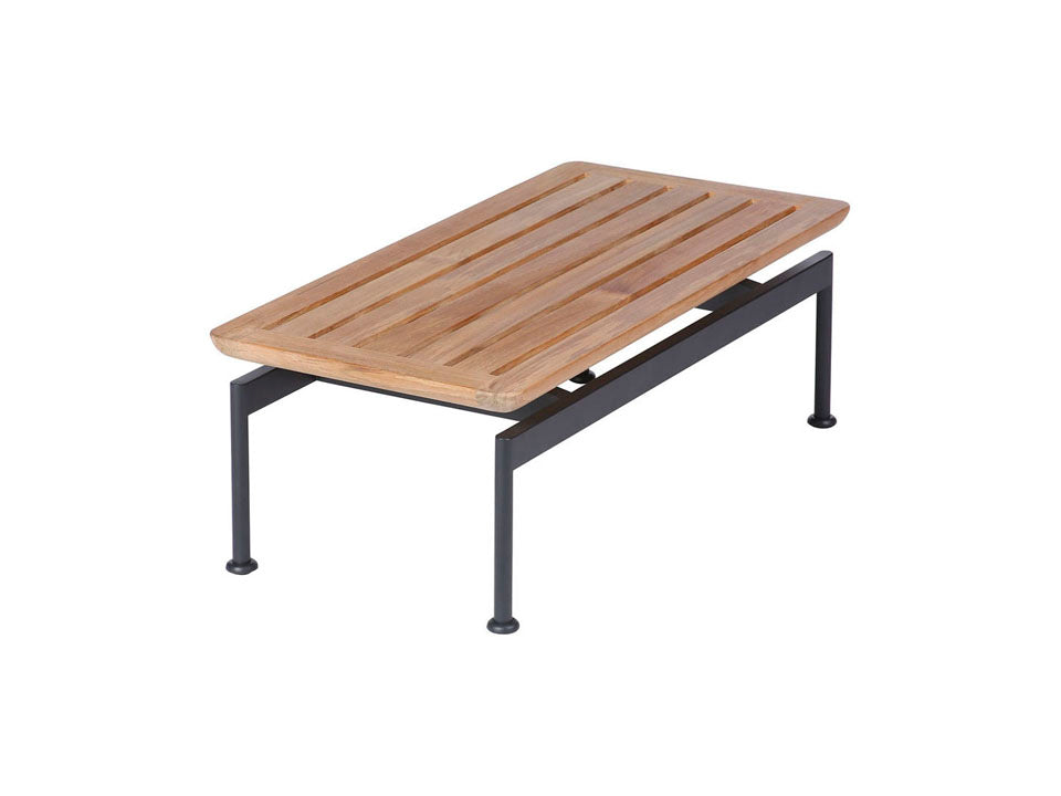 Layout Deep Seating Narrow Low Table 80 Rectangular - Powder coated