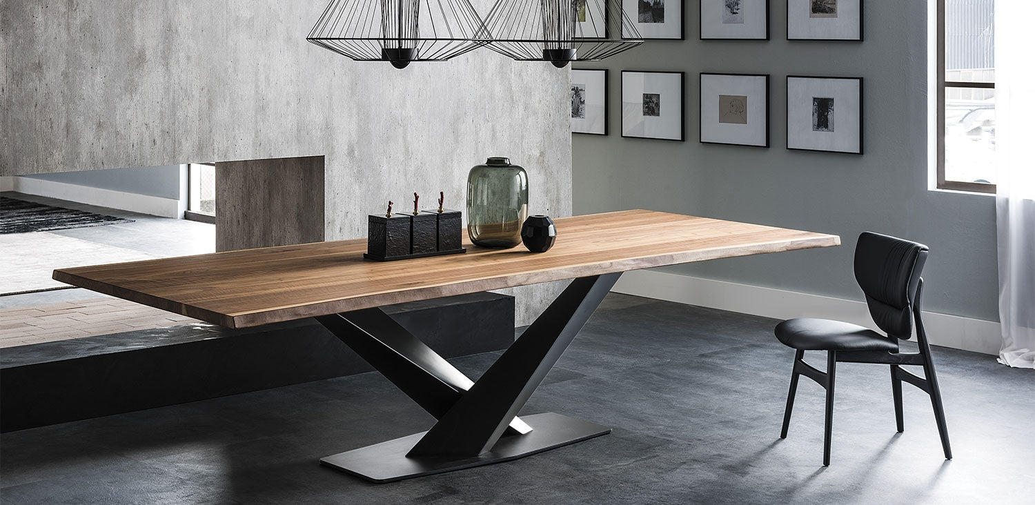 Cattelan Italia Stratos Wood Dining Table